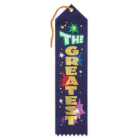 The Greatest Award Ribbon - Bulk 6 Pack