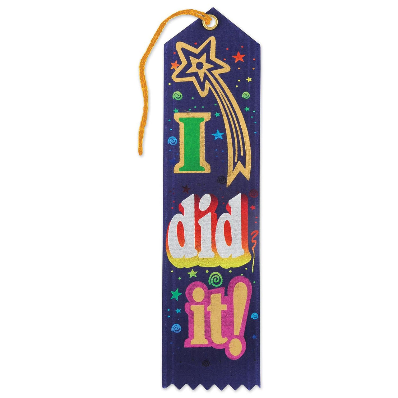 I Did It! Award Ribbon - Bulk 6 Pack