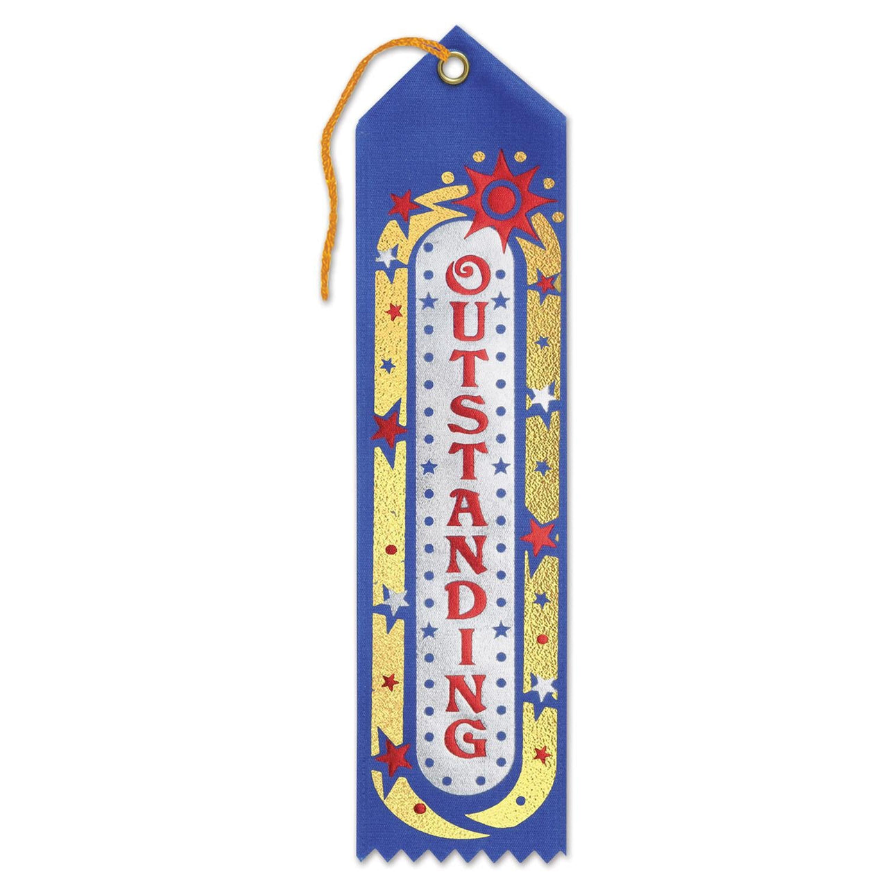 Outstanding Award Ribbon - Bulk 6 Pack