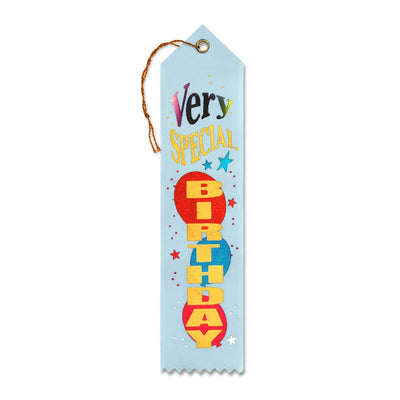 Very Special Birthday Award Ribbon - Bulk 6 Pack