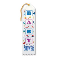 Baby Shower Award Ribbon - Bulk 6 Pack