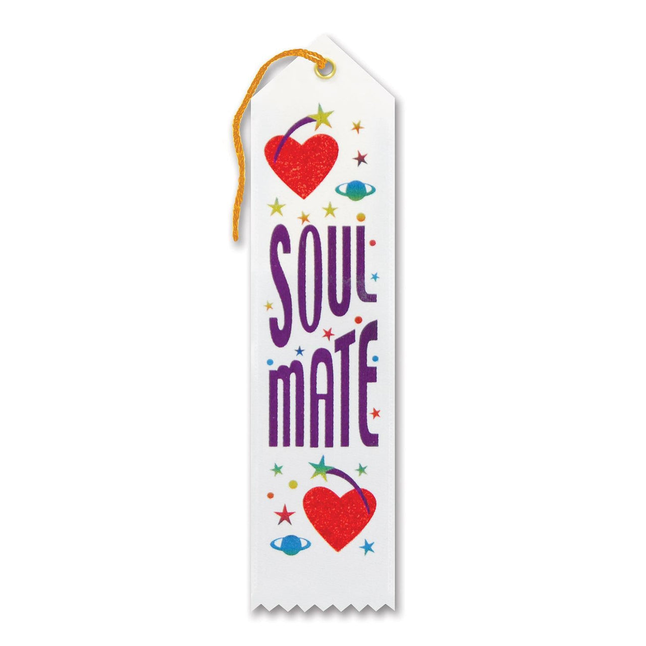 Valentine's Day Soul Mate Award Ribbon - Bulk 6 Pack