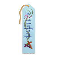 Put God In The Center Ribbon - Bulk 6 Pack