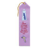 Jesus Is A Friend Ribbon - Bulk 6 Pack