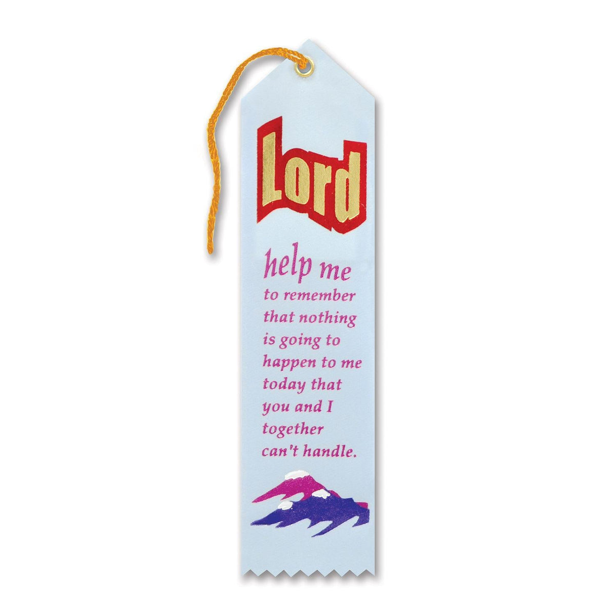 Bulk 6 Pack Lord Help Me To Remember Ribbon | Beistle ...