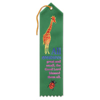 All Creatures Great And Small Ribbon - Bulk 6 Pack