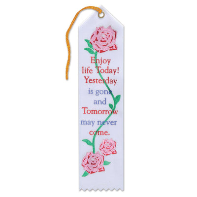 Enjoy Life Today Ribbon - Bulk 6 Pack