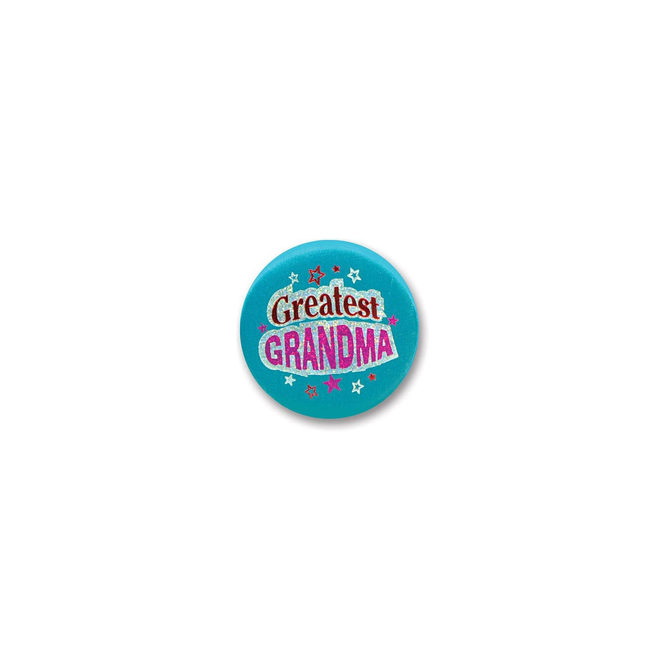 Grandparent's Day Greatest Grandma Satin Button - Bulk 6 Pack