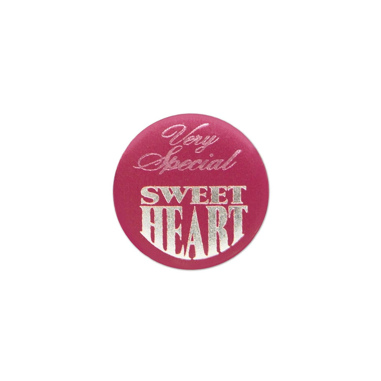 Very Special Sweetheart Satin Button - Bulk 6 Pack