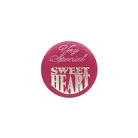 Very Special Sweetheart Satin Button - Bulk 6 Pack