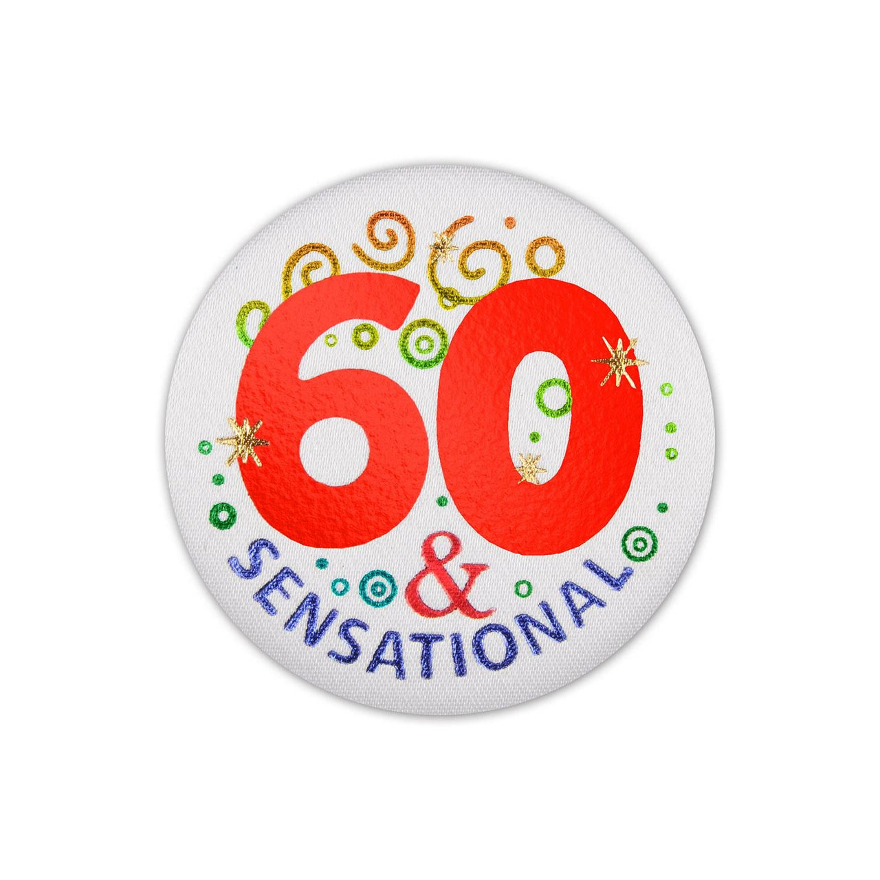 60/Sensational Satin Button - Bulk 6 Pack