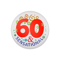 60/Sensational Satin Button - Bulk 6 Pack