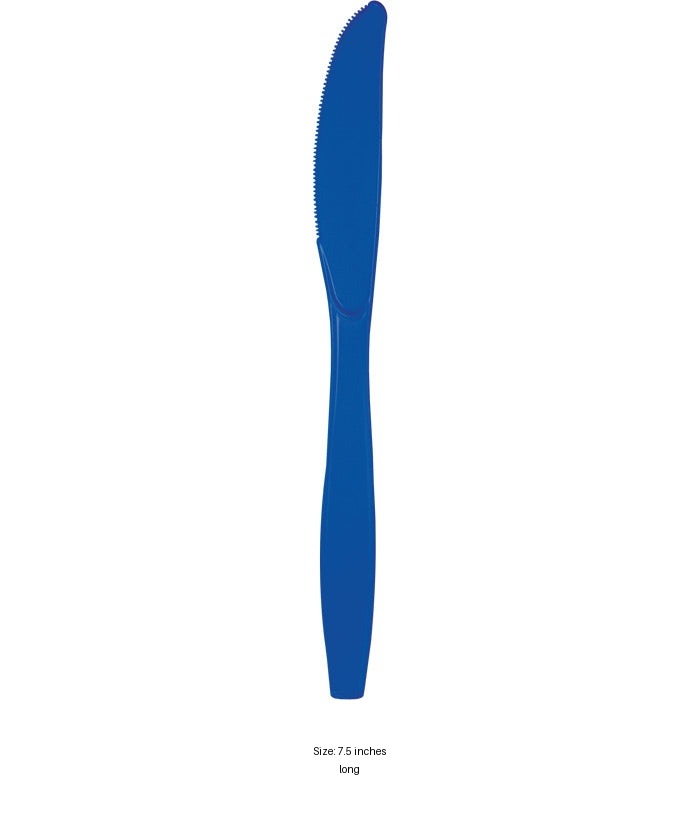 288/Case Bulk Cobalt Blue Knives