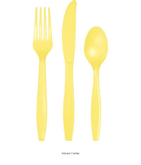 288/Case Bulk Mimosa Assorted Plastic Cutlery