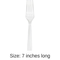 288/Case Bulk Clear Plastic Forks
