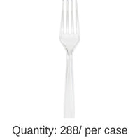 288/Case Bulk Clear Plastic Forks