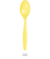 288/Case Bulk Mimosa Plastic Spoons