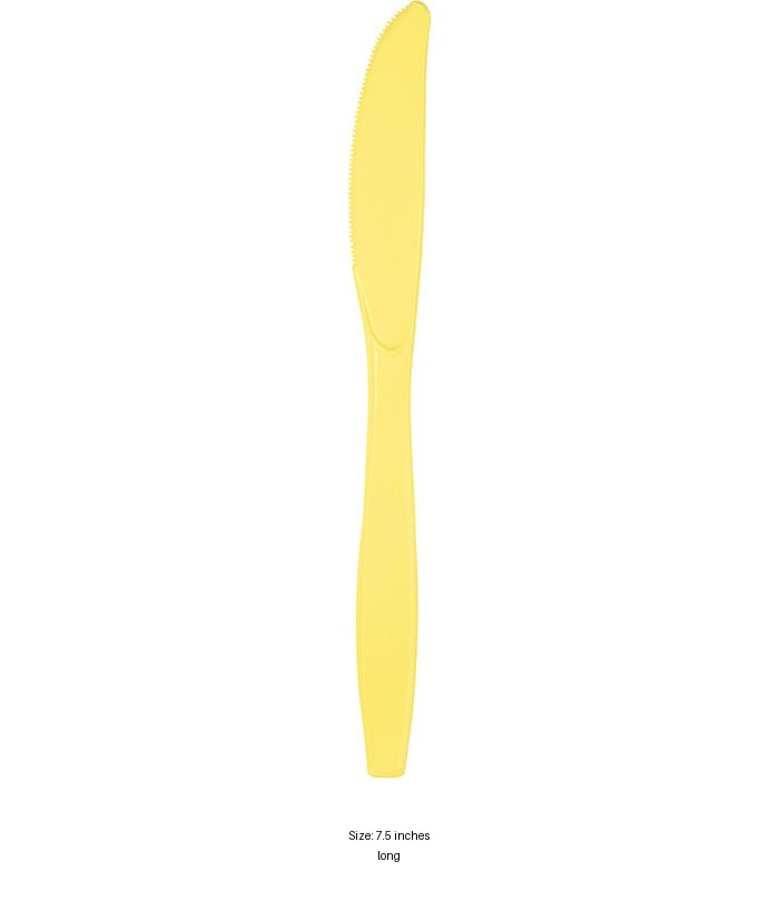 288/Case Bulk Mimosa Plastic Knives
