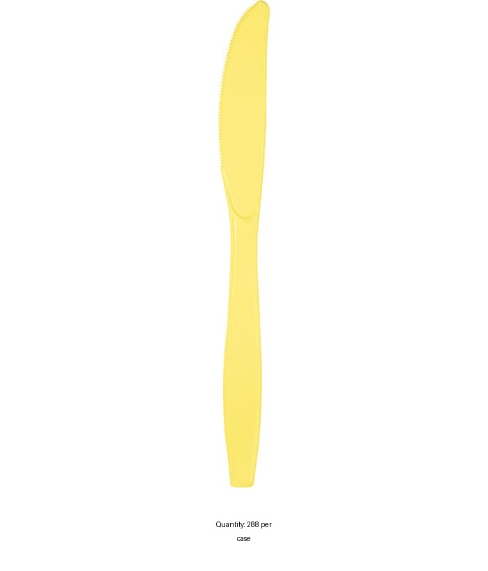 288/Case Bulk Mimosa Plastic Knives