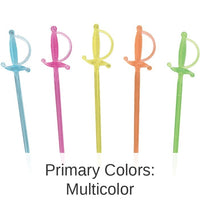 432/Case Bulk Multicolored Sword Picks
