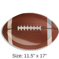 12/Case Bulk Football Plastic Trays