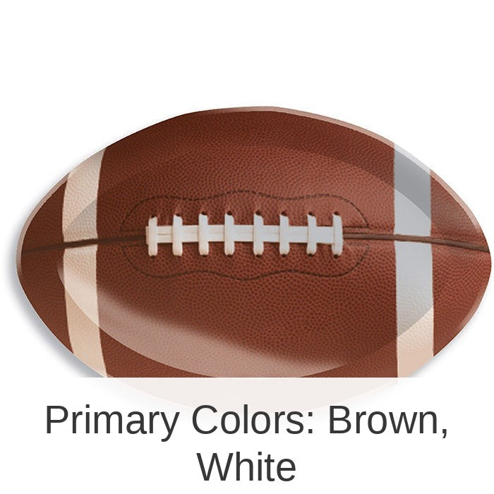 12/Case Bulk Football Plastic Trays