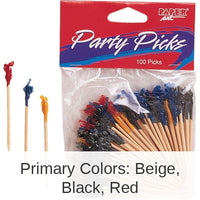 1200/Case Bulk Frilled Sandwich Picks