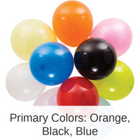 180/Case Bulk Assorted Latex Balloons