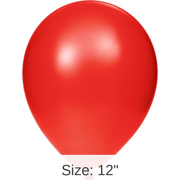 180/Case Bulk Classic Red Latex Balloons