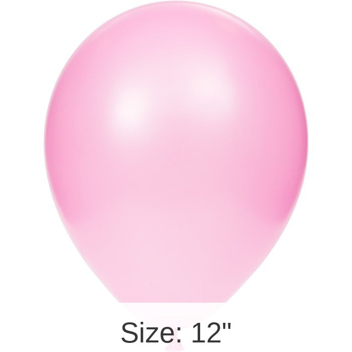 180/Case Bulk Candy Pink Latex Balloons