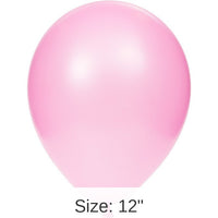 180/Case Bulk Candy Pink Latex Balloons
