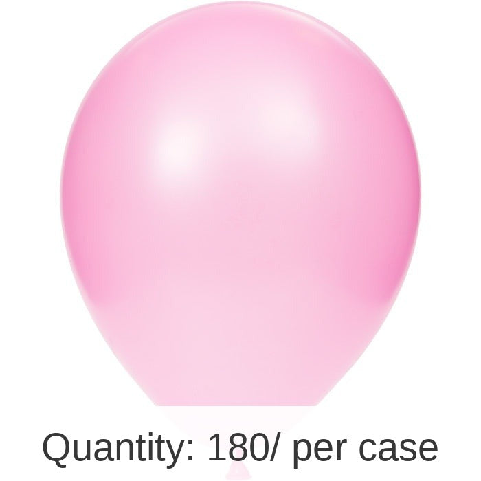 180/Case Bulk Candy Pink Latex Balloons