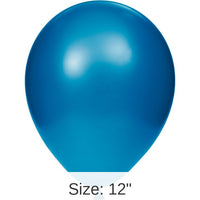 180/Case Bulk Cobalt Blue Latex Balloons