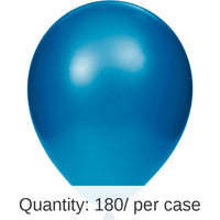 180/Case Bulk Cobalt Blue Latex Balloons