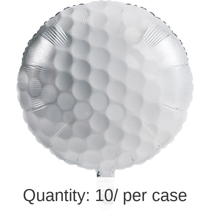 10/Case Bulk Golf Mylar Balloons