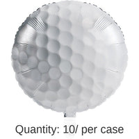 10/Case Bulk Golf Mylar Balloons