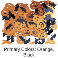 12/Case Bulk Bats and Pumpkin Confetti