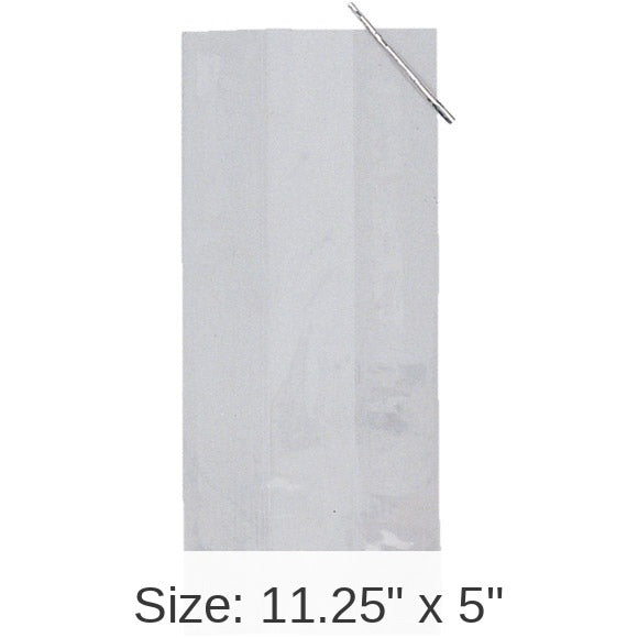 240/Case Bulk Clear Large Cello Treat Bags