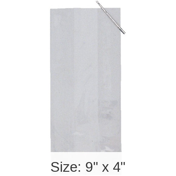 240/Case Bulk Clear Small Cello Treat Bags