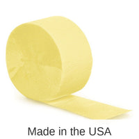 12/Case Bulk Mimosa Crepe Streamer 81 ft