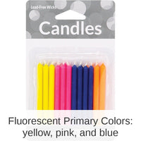 288/Case Bulk Fluorescent Candles