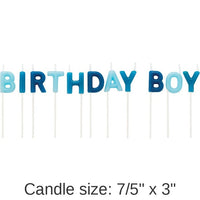 12/Case Bulk Birthday Boy Pick Candles