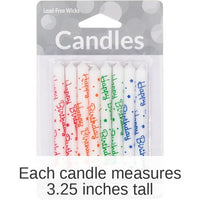 48/Case Bulk Happy Birthday Candles