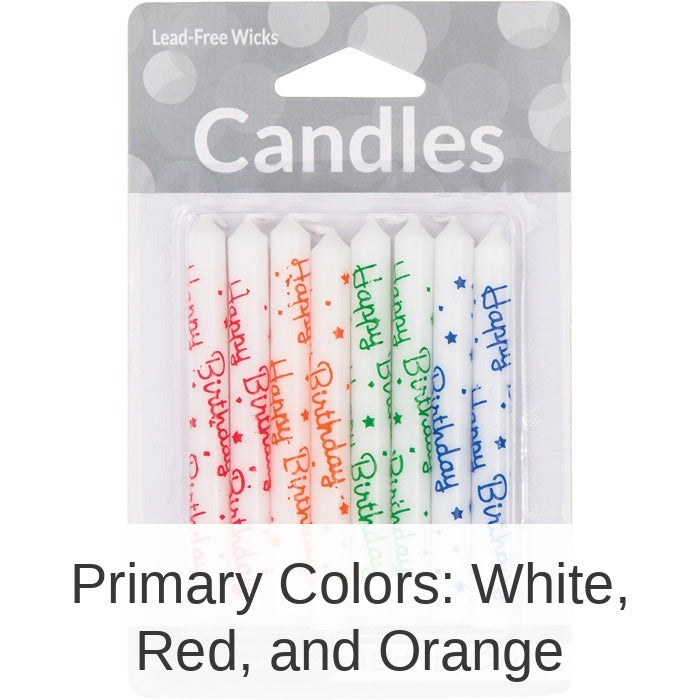 48/Case Bulk Happy Birthday Candles