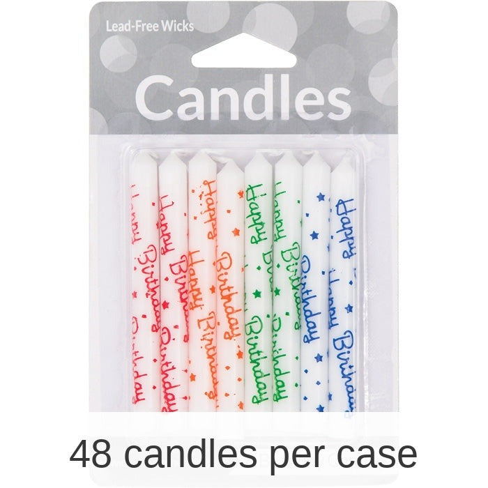 48/Case Bulk Happy Birthday Candles