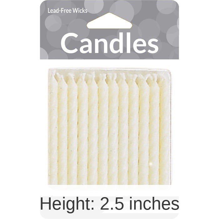 288/Case Bulk White Candles