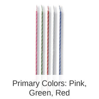 240/Case Bulk Striped Party Candles