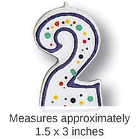 6/Case Bulk Polka Dot #2 Candles