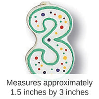 6/Case Bulk Polka Dot #3 Candles