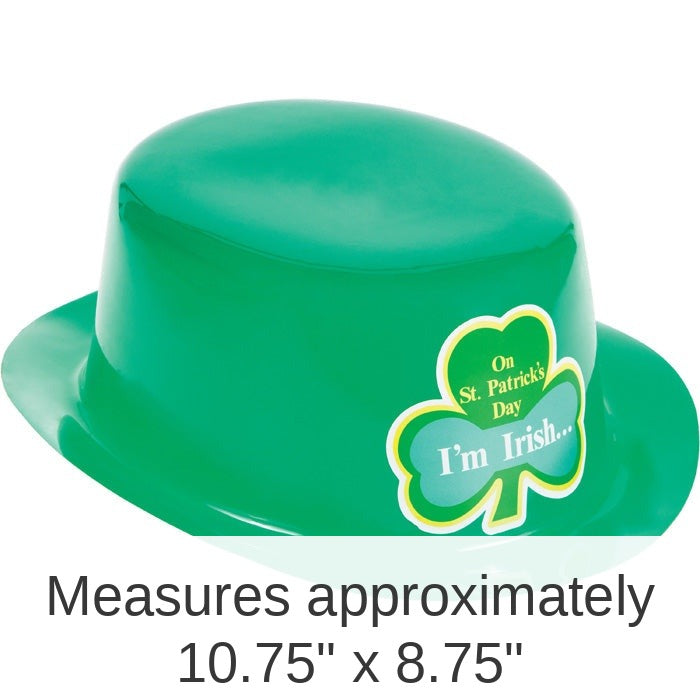 12/Case Bulk St. Patrick's Day Derby Hats